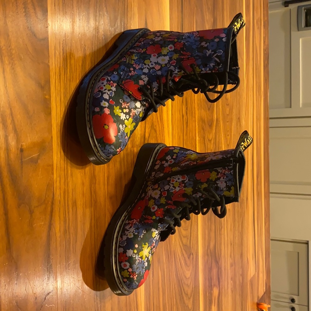Dr. Martin’s floral boots